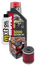 Inspektionspaket 1L 10W-40 + Ölfilter + 1x Zündkerze für Yamaha YZF-R 125 ccm Bj. 2020 - 2021