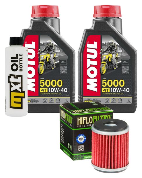 Inspektionspaket 2L 10W-40 + Ölfilter für Yamaha MWD Tricity X-Max Tech-Max 300 ccm Bj. 2020 - 2022