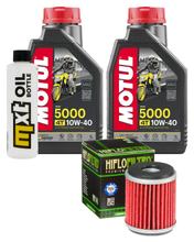2L 10W-40 Inspection Package+oil filter for Yamaha MWD Tricity X-Max Tech-Max 300 ccm Year 2020 - 2022