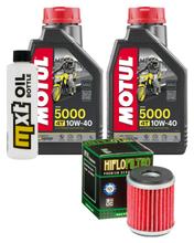 Paquet d'inspection 2L 10W-40+filtre à huile pour Yamaha MWD Tricity X-Max Tech-Max 300 ccm Année 2020 - 2022