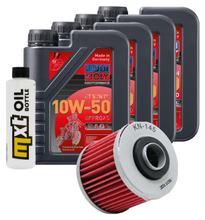 Inspectiepakket 4L 10W-50 + oliefilter voor Yamaha MT-03 660 ccm Bouwjaar 2012