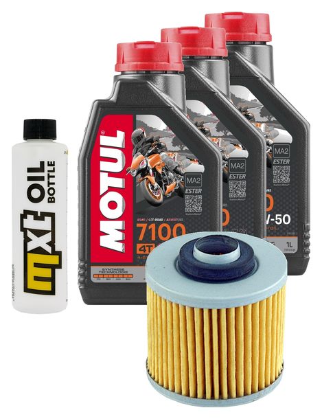 Inspektionspaket 3L 10W-50 + Ölfilter für Yamaha SZR 660 ccm Bj. 1995