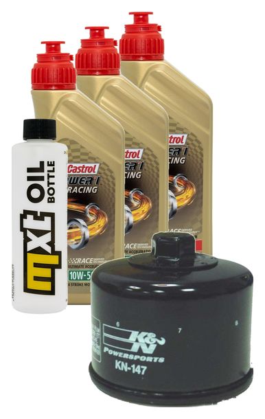 3L 10W-50 inspection package+ oil filter for Yamaha YFM R 660 ccm Year 2004 - 2005