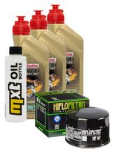 Pacote de Inspeção 3L 10W-50 + Filtro de Óleo para Yamaha YFM R 660 ccm Ano. 2004 - 2005
