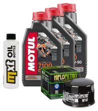 Pacote de Inspeção 3L 10W-50 + Filtro de Óleo para Yamaha YFM R 660 ccm Ano. 2004 - 2005