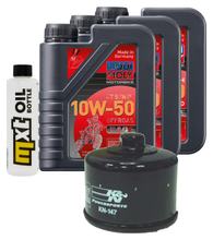 Pacote de Inspeção 3L 10W-50 + Filtro de Óleo para Yamaha YFM R 660 ccm Ano. 2004 - 2005