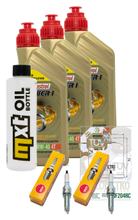 Inspection package 3L 10W-40 + oil filter + 2x spark plug for Yamaha MT-07 700 ccm Year 2020