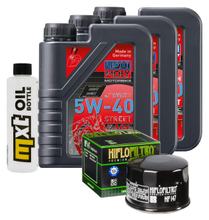 Inspektionspaket 3L 5W-40 + Ölfilter für Yamaha YFM Kodiak 700 ccm Bj. 2016 - 2017