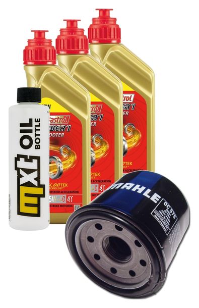 Inspektionspaket 3L 5W-40 + Ölfilter für Yamaha YXE R Wolverine 700 ccm Bj. 2016 - 2018