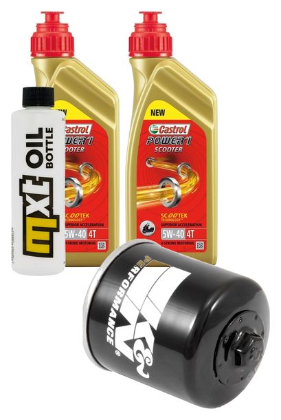 Inspection package 2L 5W-40 + oil filter for Yamaha YFM R 700 ccm Year 2020 - 2021