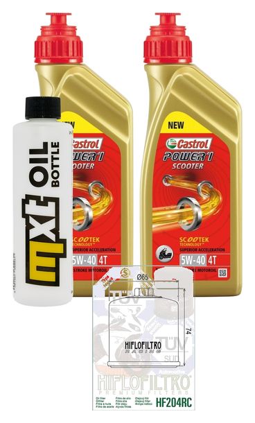 Inspektionspaket 2L 5W-40 + Ölfilter für Yamaha YFM R 700 ccm Bj. 2020 - 2021