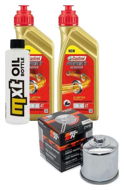 Paquete de inspección 2L 5W-40 + filtro de aceite para Yamaha YFM R 700 ccm Año 2020 - 2021