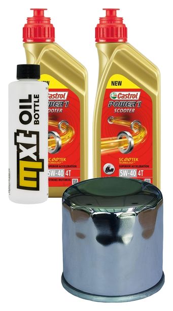 Paquet d'inspection 2L 5W-40 + filtre à huile pour Yamaha YFM R 700 ccm Année 2020 - 2021