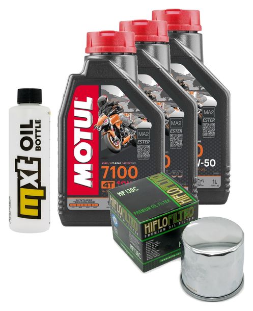 Inspektionspaket 3L 10W-50 + Ölfilter für Aprilia Tuareg E5 660 ccm Bj. 2022