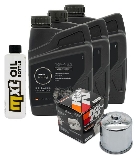 Inspektionspaket 3L 10W-50 + Ölfilter für Aprilia Tuono ABS 660 ccm Bj. 2022