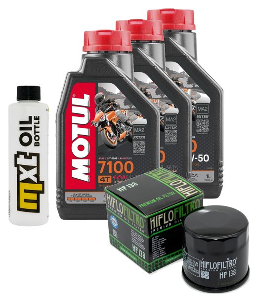 Inspektionspaket 3L 10W-50 + Ölfilter für Aprilia Tuono ABS 660 ccm Bj. 2022