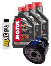 Ensemble d'inspection 3L 10W-50+filtre à huile pour Aprilia Tuono ABS 660 ccm Année 2022