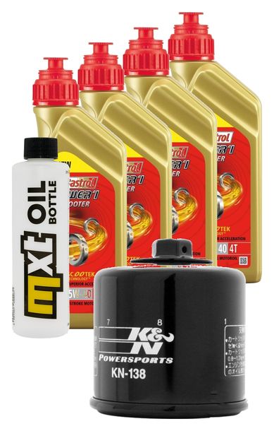 Inspektionspaket 4L 5W-40 + Ölfilter für Aprilia Tuono V4 RR 1100 ccm Bj. 2022