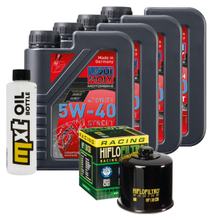 Inspektionspaket 4L 5W-40 + Ölfilter für Aprilia Tuono V4 RR 1100 ccm Bj. 2022