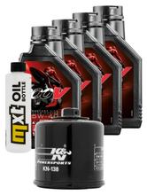 Paquete de inspección 4L 5W-40 con filtro de aceite para Aprilia Tuono V4 RR 1100 ccm Año 2022