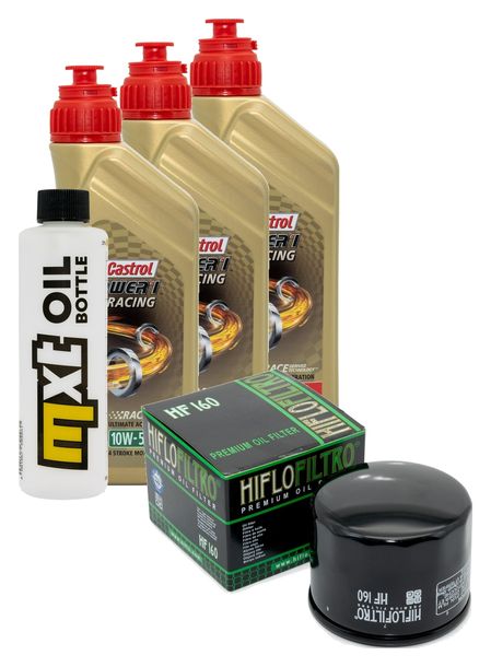 Inspektionspaket 3L 10W-50 + Ölfilter + 2x Zündkerze für BMW F GT 800 ccm Bj. 2020