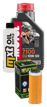 Paquet d'inspection 1L 10W-50+filtre à huile pour Husqvarna FX 450 ccm Année 2017 - 2021