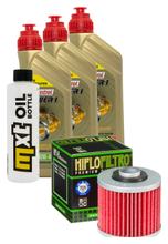 Paquete de inspección 3L 10W-40 con filtro de aceite para Yamaha SR 400 ccm Año 2017 - 2018
