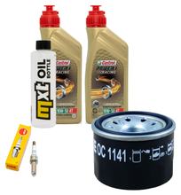 Paquete de inspección 2L 10W-50 + filtro de aceite + 1x bujía para BMW G R GS 310 ccm Año 2022 - 2023