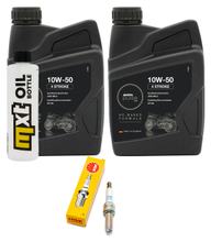 Kit d'inspection 2L 10W-50 + filtre à huile + 1x bougie pour BMW G R GS 310 ccm Année 2022 - 2023