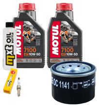 Paquete de inspección 2L 10W-50 + filtro de aceite + 1x bujía para BMW G R GS 310 ccm Año 2022 - 2023