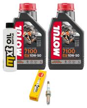 Kit d'inspection 2L 10W-50 + filtre à huile + 1x bougie pour BMW G R GS 310 ccm Année 2022 - 2023