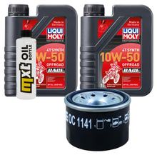 Paquete de inspección 2L 10W-50 + filtro de aceite + 1x bujía para BMW G R GS 310 ccm Año 2022 - 2023
