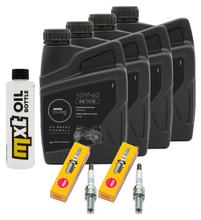 Inspection package 4L 10W-50 + oil filter + 2x spark plug for Ducati Monster Plus 950 ccm Year 2022 - 2023
