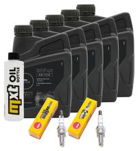 Inspekční balíček 5L 20W-50 + olejový filtr + 2x zapalovací svíčka pro Harley Davidson FLFBS 1868 Softail Fat Boy 1900 ccm RV. 2021
