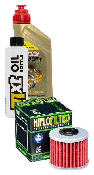 Pacchetto di ispezione 1L 10W-40+filtro olio per Honda MSX 125 ccm Anno 2022
