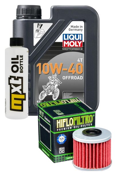 Pacchetto di ispezione 1L 10W-40+filtro olio per Honda MSX 125 ccm Anno 2022