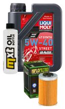 Paquete de inspección 1L 5W-40 con filtro de aceite para Husaberg FS 450 ccm Año 2004 - 2008