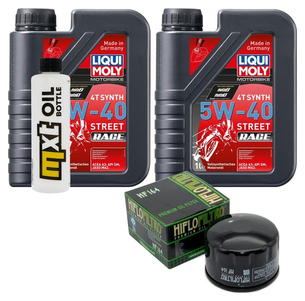 Inspection package 2L 5W-40 + oil filter for BMW C 400 ccm Year 2019