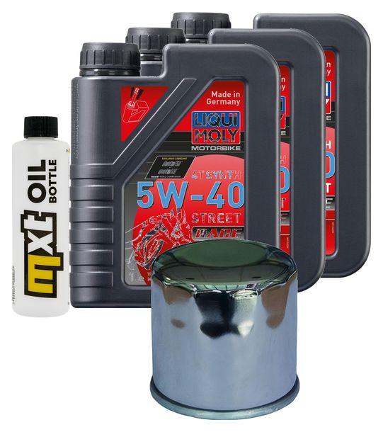 Pacchetto di ispezione 3L 5W-40+filtro olio per Yamaha YFM Kodiak 700 ccm Anno 2022