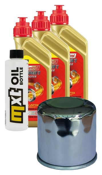 3L 5W-40 inspection package+ oil filter for Yamaha YFM Kodiak 700 ccm Year 2022