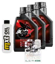 Inspektionspaket 3L 5W-40 + Ölfilter für Yamaha YFM Kodiak 700 ccm Bj. 2019