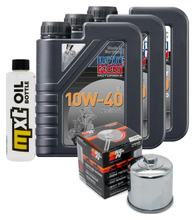 Kit d'inspection 3L 10W-40 + filtre à huile + 2 bougies pour Yamaha Tenere 700 ccm Année 2023