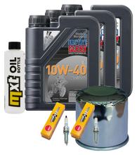 Inspection package 3L 10W-40 + oil filter + 2x spark plug for Yamaha XSR A 700 ccm Year 2023