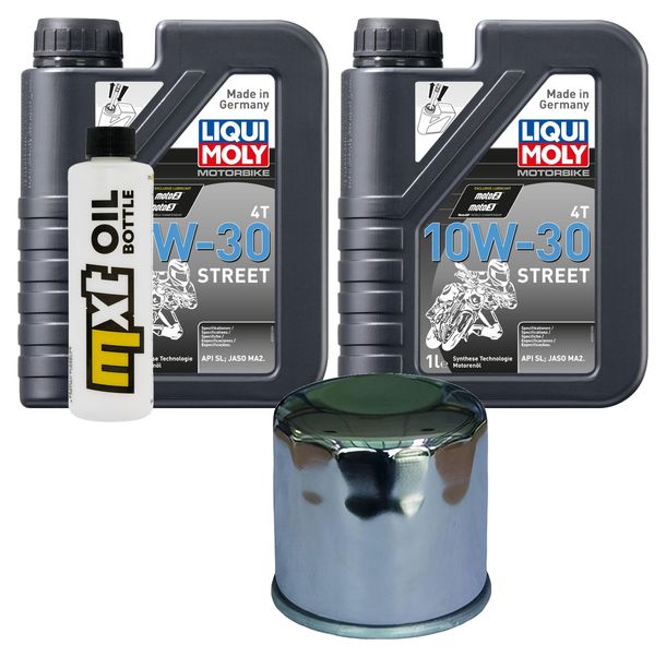 Ensemble d'inspection 2L 10W-30+filtre à huile pour Honda SH i A 350 ccm Année 2023
