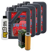 Ensemble d'inspection 4L 5W-40+filtre à huile pour KTM Super Adventure 1290 ccm Année 2023