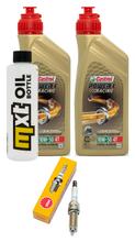 Paquete de inspección 2L 10W-50 + filtro de aceite + 1x bujía para KTM RC Duke 125 / 390 ccm Año 2023