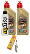 Kit d'inspection 2L 10W-50 + filtre à huile + 1x bougie pour KTM Duke 390 ccm Année 2023