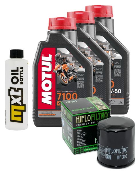 Inspektionspaket 3L 10W-50 + Ölfilter für CF Moto NK 650 ccm Bj. 2022