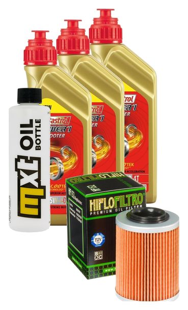 Paquete de inspección 3L 5W-40 con filtro de aceite para CF Moto CForce i 600 / 625 ccm Año 2019 - 2021