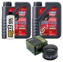 Paquete de inspección 2L 5W-40 + filtro de aceite para BMW C X ABS 400 ccm Año 2023